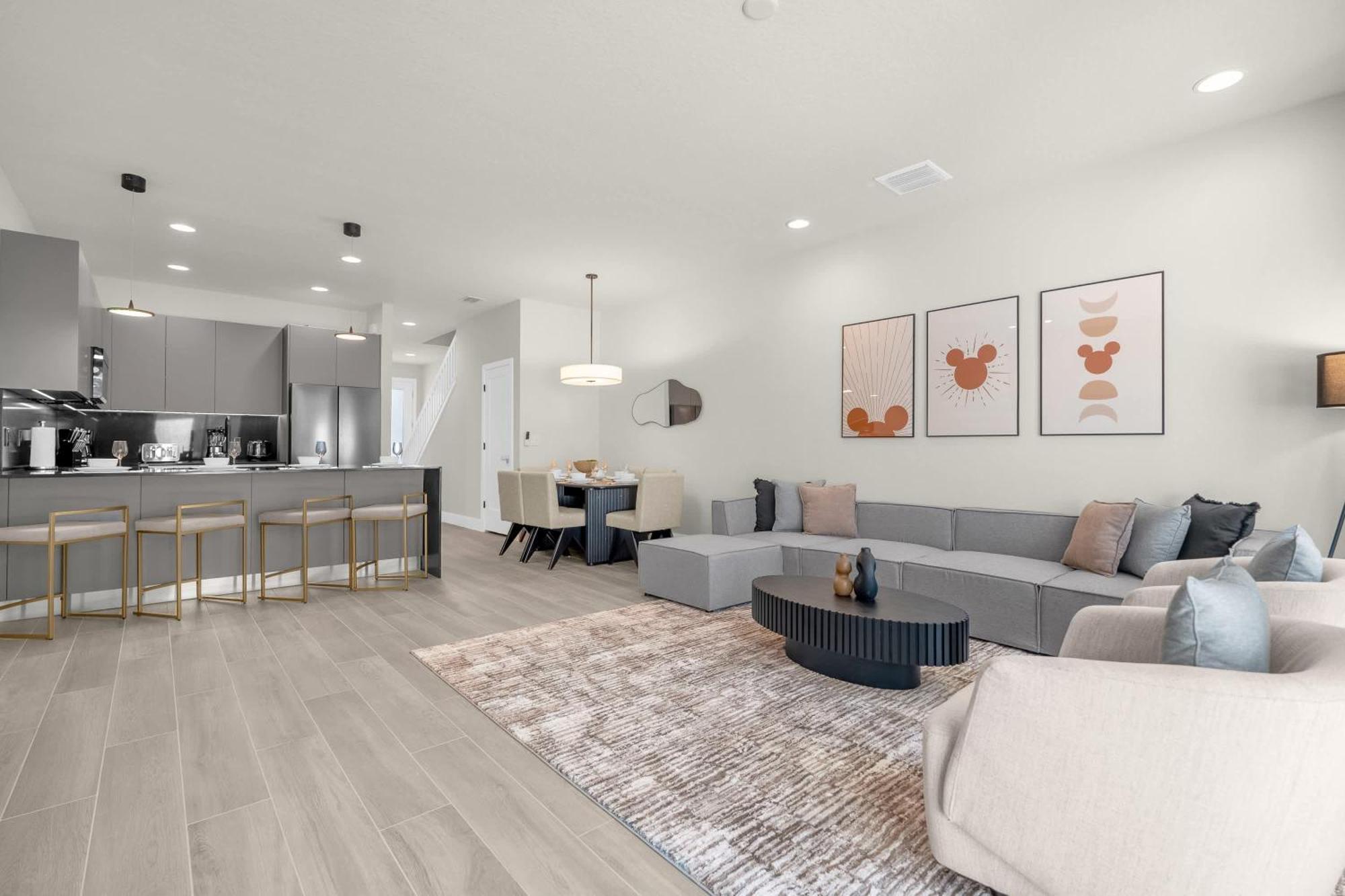Upstay - Modern Family Townhouse W Private Pool Orlando Dış mekan fotoğraf