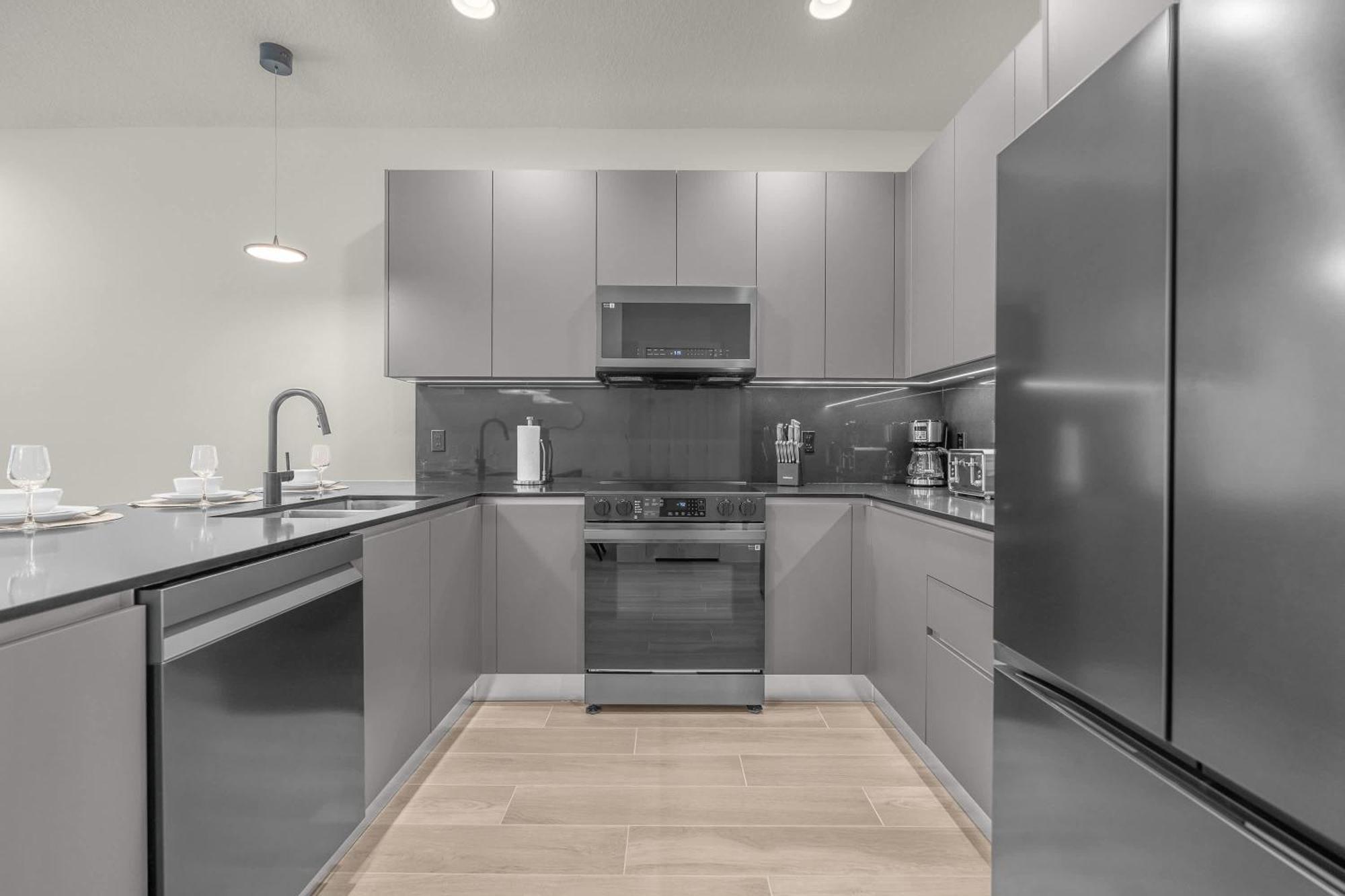 Upstay - Modern Family Townhouse W Private Pool Orlando Dış mekan fotoğraf